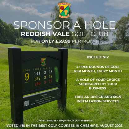 Reddish Vale Golf Club - Monthly Hole Sponsorship